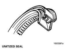 Installing Any Type Yoke with a Unitized Pinion Seal (UPS) Cautions Once the yoke is partially or fully installed and the removed for any reason, the unitized pinion seal will be damaged and unusable.