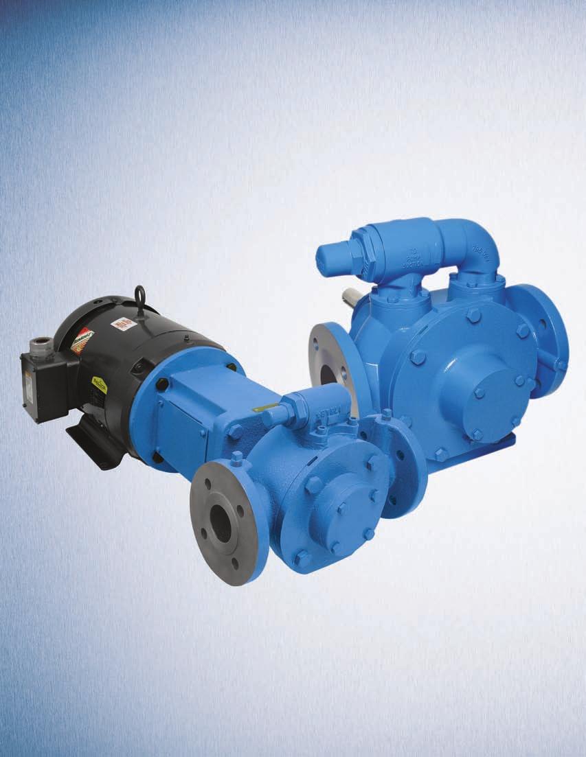 Viking LVP Series Stainless Steel Vane Pumps Vane Pumps for Corrosive, Thin Liquids at Higher Pressures Capacity to 36 M³/Hr (160 GPM) Pressure to 14 Bar (200 PSI) Viscosity 0.