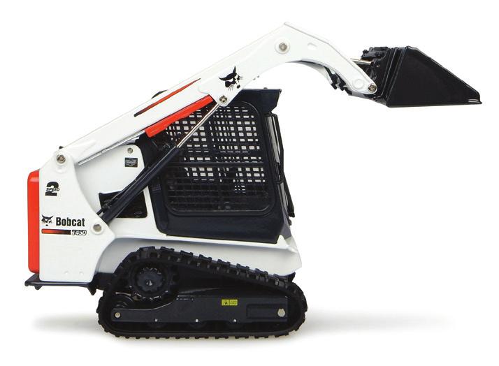 COMPACT TRACKLOADERS BOBCAT/T450 Automatic ride control reduces material spillage Radius lift path for mid-range heights BOBCAT/T590
