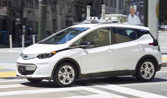GM became the first company to assemble self-driving test vehicles using mass production methods Produced 130 Chevrolet Bolt EV test vehicles equipped with the latest generation of self-driving