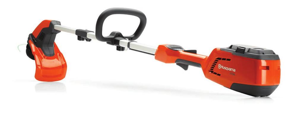 115iL 14" Brushless String TrimmeR powerful Husqvarna s powerful 14" grass trimmer is ideal for trimming lawns, edges or smaller areas of higher,
