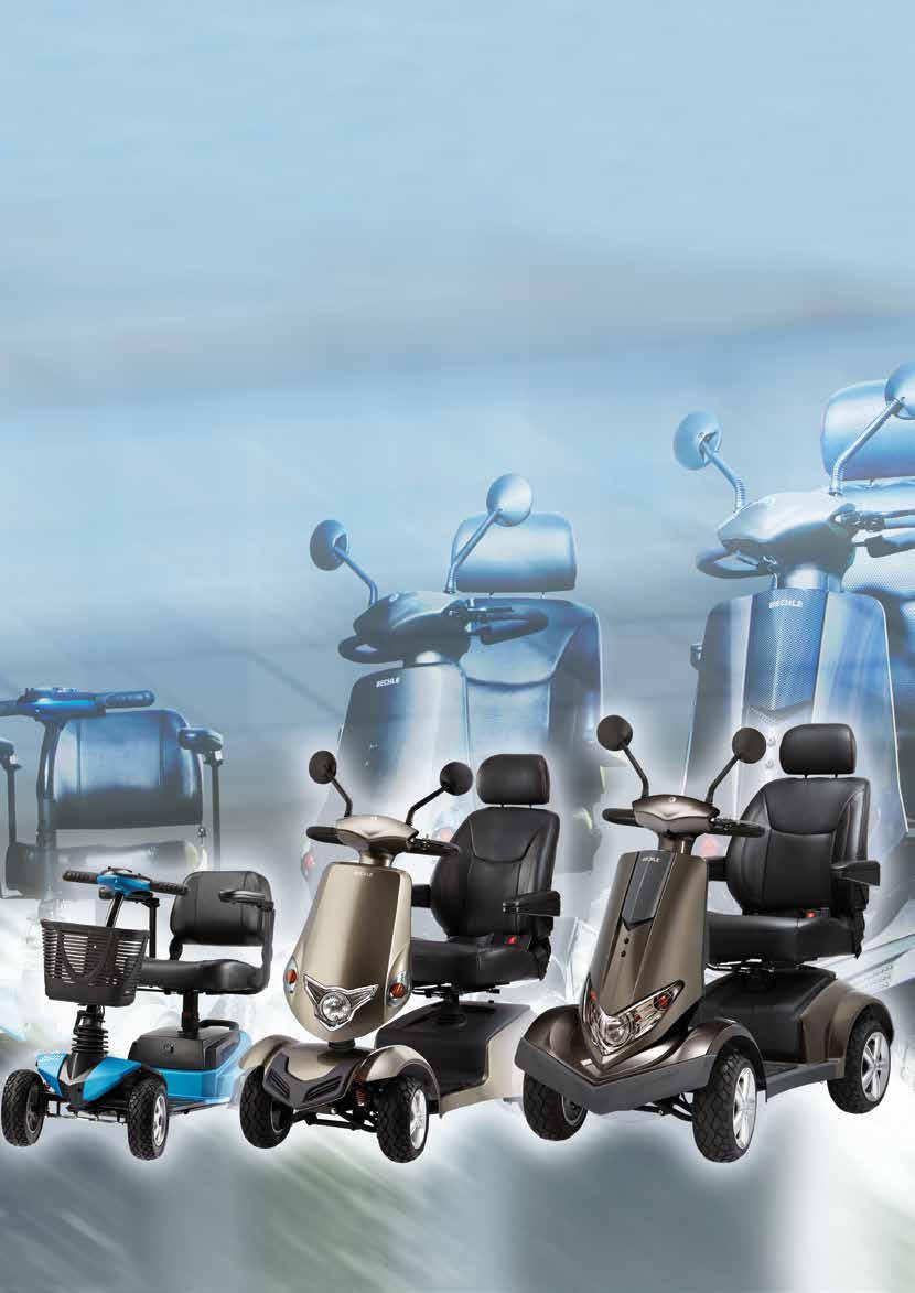 High-performance scooters from BECHLE Whether small and manoeuvrable or powerful and designed for long distances safety and comfort are always the first priority.