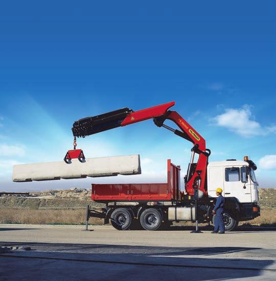 BARRIER LIFTERS Fast and convenient handling of concrete barriers and blocks by one-man operation Maximum safety thanks to the use of carbide gripping pads Easy handling because of the mechanical