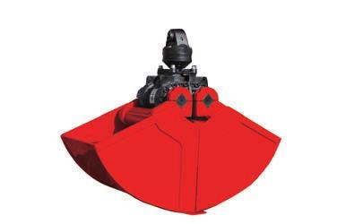 HPX DRIVE STANDARD CLAMSHELL BUCKETS FOR DAILY USE The universal clamshell bucket for daily use is suitable for loading and excavating Reliability of the HPXdrive the movement is generated by two