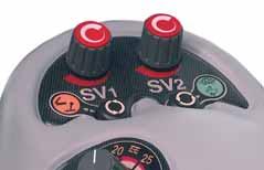 * depending on market/legislation Stepless speed control To pull away, simply select forward or reverse with the left-hand Power Control lever.