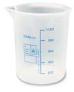 #94220 2 qt. #94230 3 qt. #94240 5 qt. GENERAL PURPOSE GRADUATED MEASURING CONTAINERS Chemically resistant polypropylene measurers. Easy-to-read U.S. and metric graduations printed in blue.