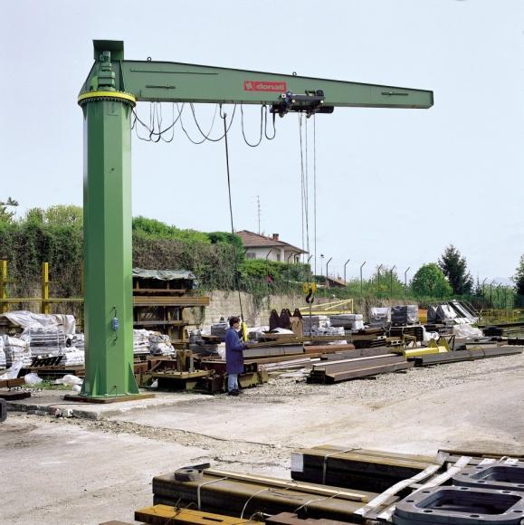 SELECTION Safelift jib cranes are available in a range of sizes, capacities and duty classes.