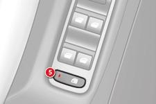 Access Safety anti-pinch The one-touch front electric windows are fitted with a safety anti-pinch function. When the window rises and meets an obstacle, it stops and partially lowers again.