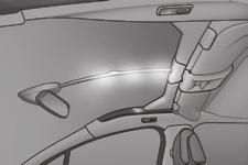 F With the lighting on, press several times on the left hand button of the instrument panel to progressively reduce the dashboard lighting level.