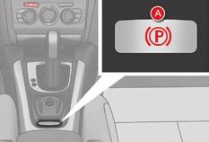 Driving Particular situations Emergency braking In certain situations (e.g. starting the engine), the parking brake can automatically alter its force. This is normal operation.
