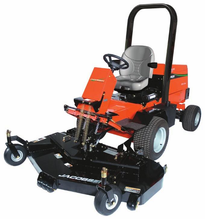 Rough/Rotary Mowers TurfCat TM The Jacobsen TurfCat is a multi-purpose machine that provides superior conditions in a variety of applications.