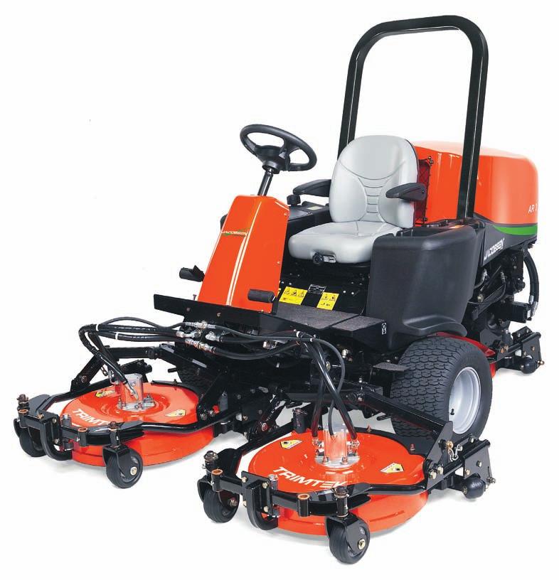 Trim Mowers AR-3TM The AR-3 rotary deck trim mower is ideal for maintaining golf bunker and tee surrounds, sports fields and other specialty grounds areas.