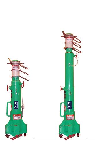 Portable Fall Arrest System Please refer to Product Catalog Pt#: 9700108 for more information about the