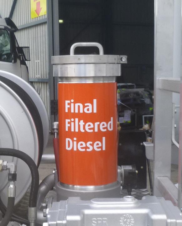 12 Bulk Fuel Australia HYDAC Diesel Fuel Cleanliness Testing White Paper January 2017 Diesel Fuel Cleanliness Test #1 8 June 2016 The diesel first fuel cleanliness test was conducted by HYDAC at