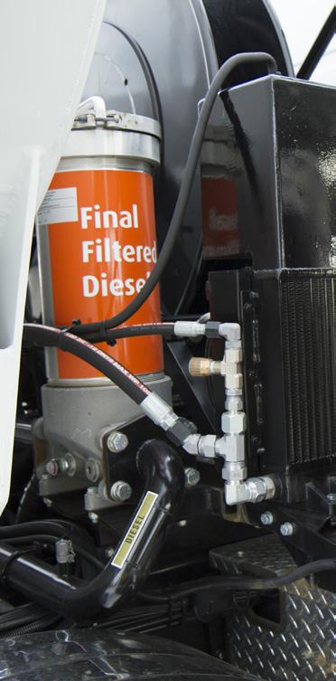 HYDAC s Optimicron diesel filter not only has excellent contamination retention capacity but also maintains fuel pressure, which is a significant consideration for any bulk fuel supplier that