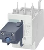 Overload Relays SIRIUS 3RU1 Thermal Overload Relays Accessories Version Size DT Order No. Price PU Cable releases with holder for RESET For 6. mm holes in the control panel; max.
