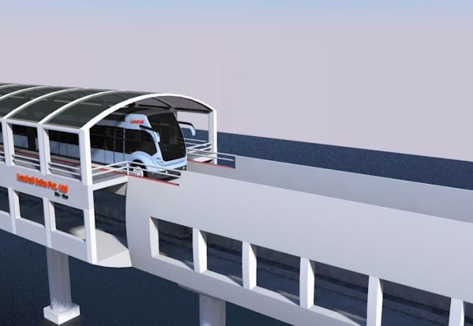 Urban Transport Solution: Bie Bus Platform level boarding and level floor (650 mm) Both side Doors and Platforms Less station dwell time (12 secs) Highest safety features Redundancy Systems, Anti