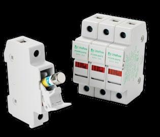 lphv / LPSM SERIES POWR-SaFe FUSE HOLDERS 1000 V 600 V Touch-Safe Indication POWR-GARD 1000/600 V Solar Rated Products 2 3 The LPHV and LPSM 10x38mm midget fuse holders have a touch-safe design to