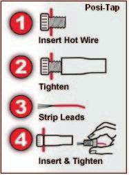 18 Use the supplied Posi-tap to attach the GREY wire of the PCV to the YEL/WHT wire of the TPS