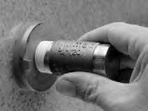 The valve body** can be held in place with a spanner, multi-grips or equivalent. 1.