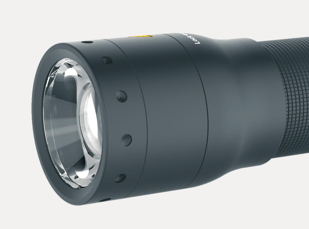 10 LED LENSER. P-series. LED LENSER P7R* Practical all-rounder with indestructible technology and rechargeable.