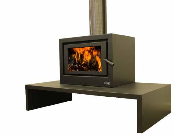 Large Steel Table hearth 1453mm