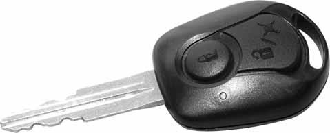 REMOTE CONTROL KEY* AND IGNITION KEY UNLOCK BUTTON/PANIC BUTTON*.