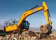 Tracked Excavator JS370 Long Reach Engine
