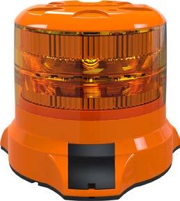 35 LED Beacon Model: DBL-90R35 Five different rotating & flashing patterns Circular LED discs for intense, 360