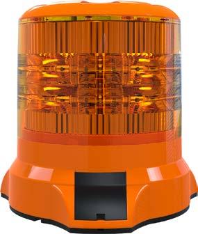 75 LED Beacon Model: DBL-90R75 Five different rotating & flashing patterns Modular system of circular LED discs for intense,