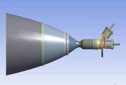 AMBR Engine Accomplishments Designed, fabricated, and tested the first generation AMBR engine Design Thermal Structural Fabrication Injector EL-Form Ir/Re chamber Primary Performance Testing (See