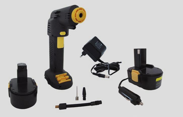 Airgun Professional Cordless Inflator AirMan s Airgun inflator is an all purpose professional air compressor for rapid inflation of various sports equipment