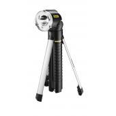 RECHARGEABLE TRIPOD TORCH IN BRIEF Stanley 1-95-148-3W LED with 70 Lumens of light output. Rechargeable Ni-MH batteries included.