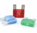 Blade Fuses MAXI Blade Fuses Rated 32V The MAXI fuse uses Diffusion Pill Technology to provide predictable time delay characteristics and low heat dissipation.