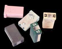 Cartridge Fuses MCASE Cartridge Fuses Rated 32V The MCASE is a cartridge style fuse with female terminals for 2.8 mm male terminals. It has a miniaturized footprint for optimal usage of space.