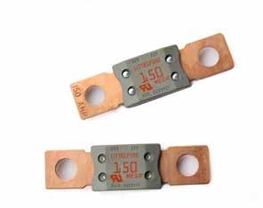 High Current Fuses UL Recognized MEGA Fuses Rated 32V The MEGA Fuse is designed for high current circuit protection with Diffusion Pill Technology.