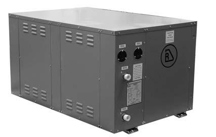 ES & EST CHILLER STANDARD FEATURES AND OPTIONS Standard Features (All Models) ETL listed Remote condenser section Microprocessor controller (See page 9 for features) STAINLESS STEEL brazed plate