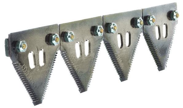 Solid Backbone Knives For Belt Fronts 30ft to 50ft Made from the same American material as Original Knives, Huge Cost Savings, Backbone Only OR Full Knives with sections attached. Order No.