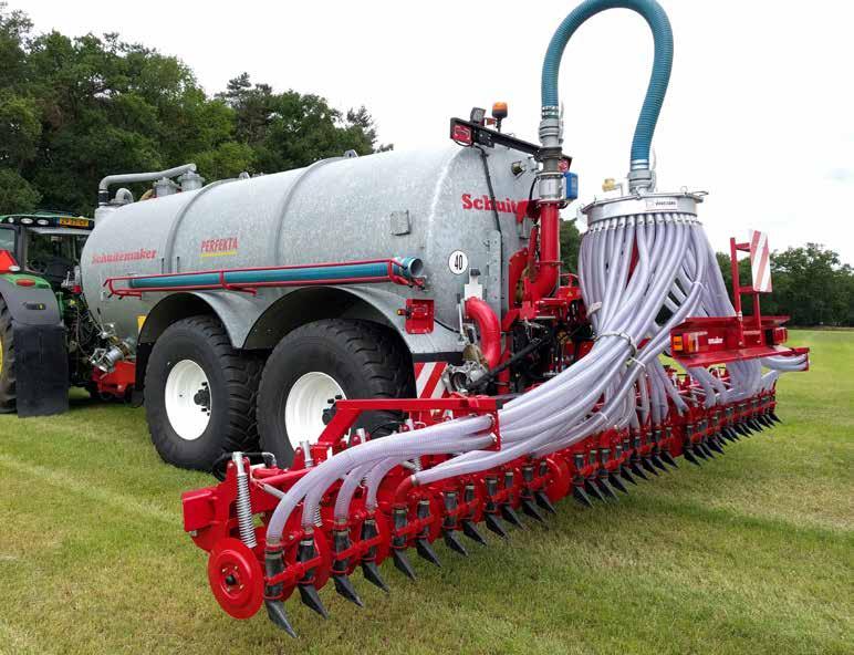 EXACTA 10-SERIES Low-maintenance injector for liquid manure tanks with vacuum or displacement pump technology This solid, simpler and lighter grassland injector has been developed in view of the