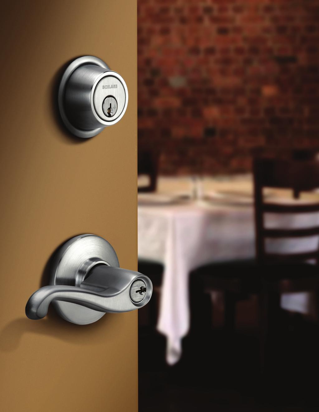S200 Series When it comes to quick, easy egress and dependable security, Schlage S200 Series interconnected locks get the job done.