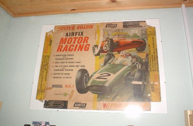 Box for Airfix Motor Racing Model M.R.7 from mid sixties.