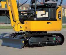 extremely rigid, and a boom that houses the hydraulic hoses,