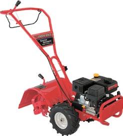 99 SUPER BRONCO 16" REAR TINE TILLER W/POWER REVERSE 208cc, 4-cycle Troy-Bilt engine Rear-mounted 10" counter-rotating Bolo tines 16"