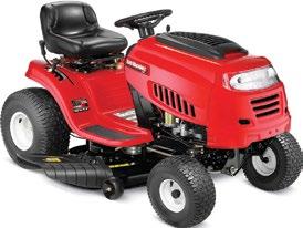 42" LAWN TRACTOR 439cc Powermore OHV engine 7-speed manual transmission with power take off 42" deck with 2-gauge wheels 15"