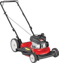 SELF-PROPELLED MOWERS You need it, we have it fast & free delivery to our store 8 21" SELF-PROPELLED MOWER 150cc Briggs & Stratton engine AWD/variable speed transmission 21" deck with mulch, bag, or