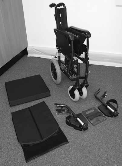 Transit Wheelchair Product Overview A compact, transit wheelchair with folding lightweight aluminium frame for easy transport and manoeuvrability.