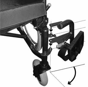 Pull the bottom flap under the back of the seat and push firmly to secure the hook and loop fastener attachment.