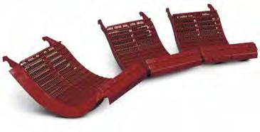 MID-RANGE COMBINES CONCAVE KITS TWO-PIECE CONCAVES It s true Case IH concaves are not line-bored as advocated by IH offers a three-radius design that was developed for Axial-Flow combines to provide