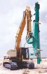 +/- 27 oscillation (CPA 225 : 360 ) By using a Tramac rock drill attachment on your excavator, you benefit from these
