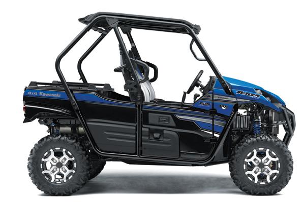 POWERFUL 783cc V-TWIN ENGINE SUPERIOR OFF-ROAD STRENGTH Incredibly fun and a thrill to drive, the 2018 Teryx 2-passenger Side-x-Side is versatile and functional with the